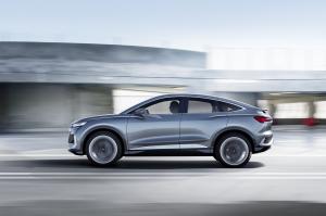 Audi Q4 Sportback e-tron Concept 2020 года 